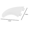 Namvo 3Pcs Surfboard G5 Fins Plastic Surfing Board Fins Style