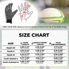 GIAMZONP Youth Football Gloves - Sticky Wide Receiver Gloves for