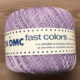 DMC Brilliant Crochet/Embroidery Thread Cotton Yarn Lavender DMC #210 NEW