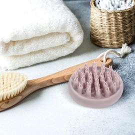 Healeved Hair Shower Brush Small Scalp Massager Shampoo Brush for Hair Cleaning