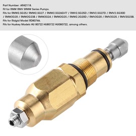Unloader Valve - Replacement Part Number AR42118, Pressure Washer Unloader Valve Fits SRMW Series Pumps and Model RD80746, Metal Material