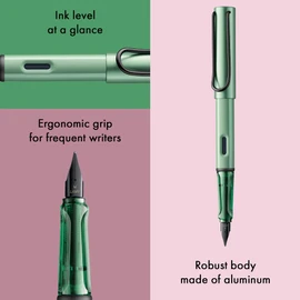 LAMY Lamy Fountain Pen EF Extra Fine Point Ulster Sage L0E7-EF Limited Edition Genuine Import