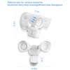 UFOND LED Security Lights Outdoor Motion Sensor Light，2400 Lumen All