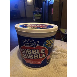 Dubble Bubble Bubble Gum Original Pink 300/Tub 16403