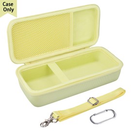 Khanka Hard Carrying Case Compatible with Bose SoundLink Flex 2nd Gen/Bose SoundLink Flex Bluetooth Portable Speaker,Citrus Yellow,Case Only