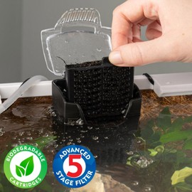 Interpet 3 Month Service Pack for the Interpet Internal Cartridge Filter BIO CF Mini (3 x Front Coir Tech Cartridge, 3 x Back Coir Tech Cartridge)