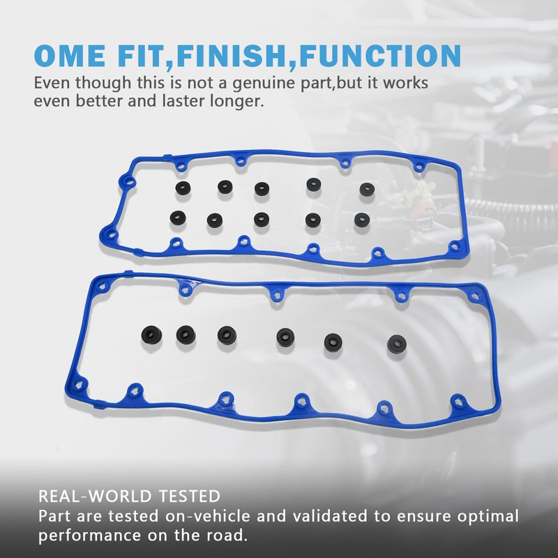 Dxuekeo Engine Valve Cover Gasket Set Compatible with Ford F150