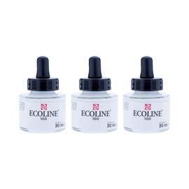 Ecoline Liquid Watercolour Bottle 30 ml White 100 (11251001)