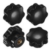 M METERXITY 4-Pack 7 Star Knobs, M8 Female Thread 40mm