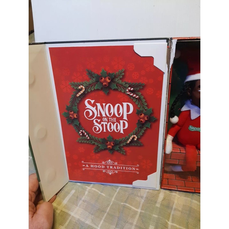 Snoop on the Stoop 12” Snoop Dogg Christmas Red Plush