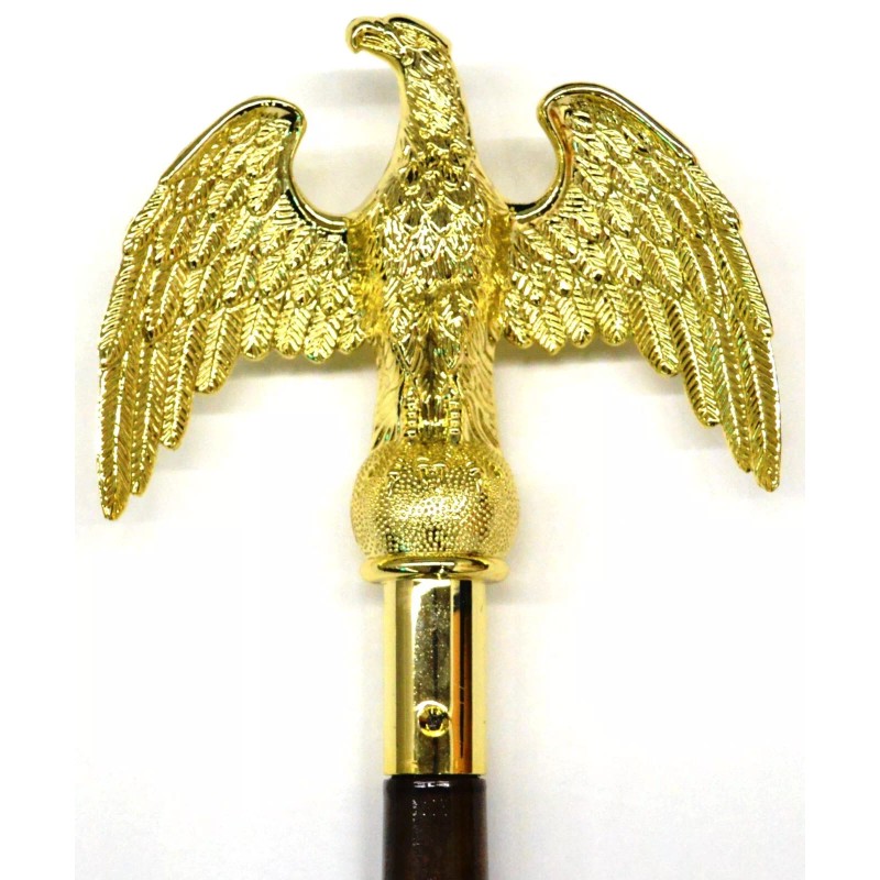 US Flag Factory 7 Inch Gold Eagle Ornament (ABS) for