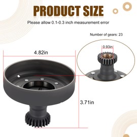 Centrifugal Clutch Drum for Honda TRX200 TRX200D Recon 250 TRX250TE TM TRX250EX TRX250X 1990-2023 22500-HM8-A40 22500-HS0-A00