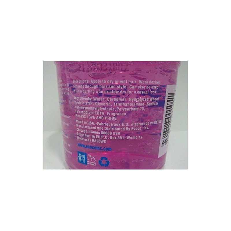 Ecoco Eco Style Hair Gel - Curl And Wave -