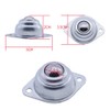DGQ 5/8" Swivel Ball Caster Roller Transfers Set of 6