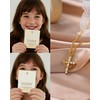 JOGDIAM Gold Cross Necklace for Girls, Christian Religious Jewelry Gifts