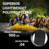 Strapworks Lightweight Polypropylene Webbing - Poly Strapping for Outdoor DIY