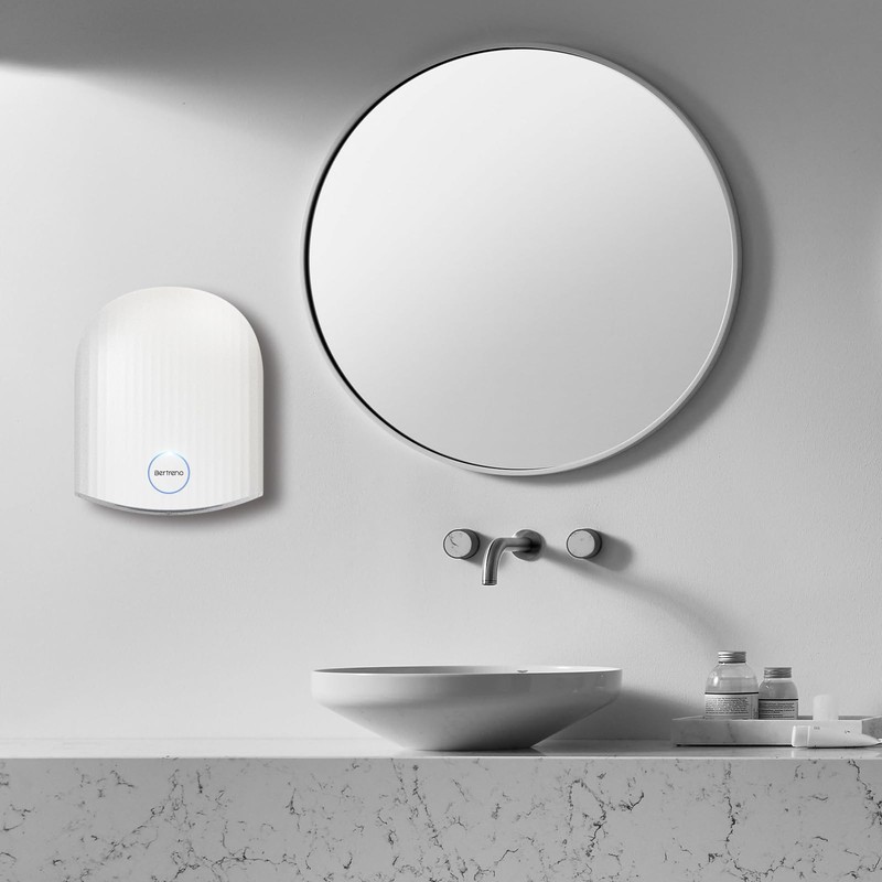 Bertreno Commercial Hand Dryer Bathroom 110V Compact Electric Hand Dryers