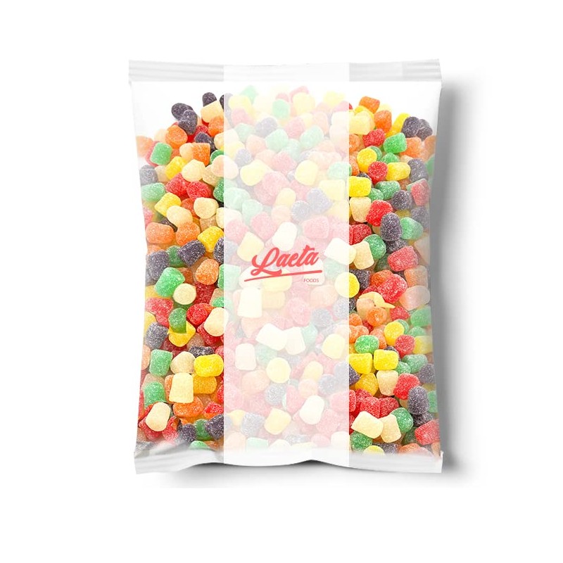 Spice Gum Drops Candy | 3 Pound Bag | Assorted