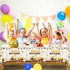 ParPix Digger Tablecloth, Children's Birthday Decoration, 137 x 274 cm,
