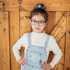 Aofalbe Kids Blue Light Blocking Glasses for Girls Boys, Clear Reading Anti Bluelight Glasses, Computer Fake Glasses Blue