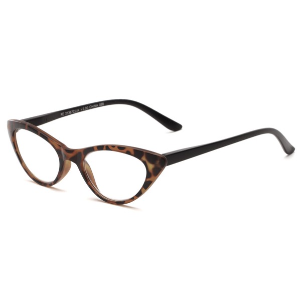 Cat Eye Reading Glasses in Tortoise/Black by Readers.com | The