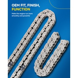 PHILTOP Engine Timing Chain Kit Compatible with Nissan Frontier 2005-2010 and Nissan Xterra 2005-2010, Compatible with(See Discription)