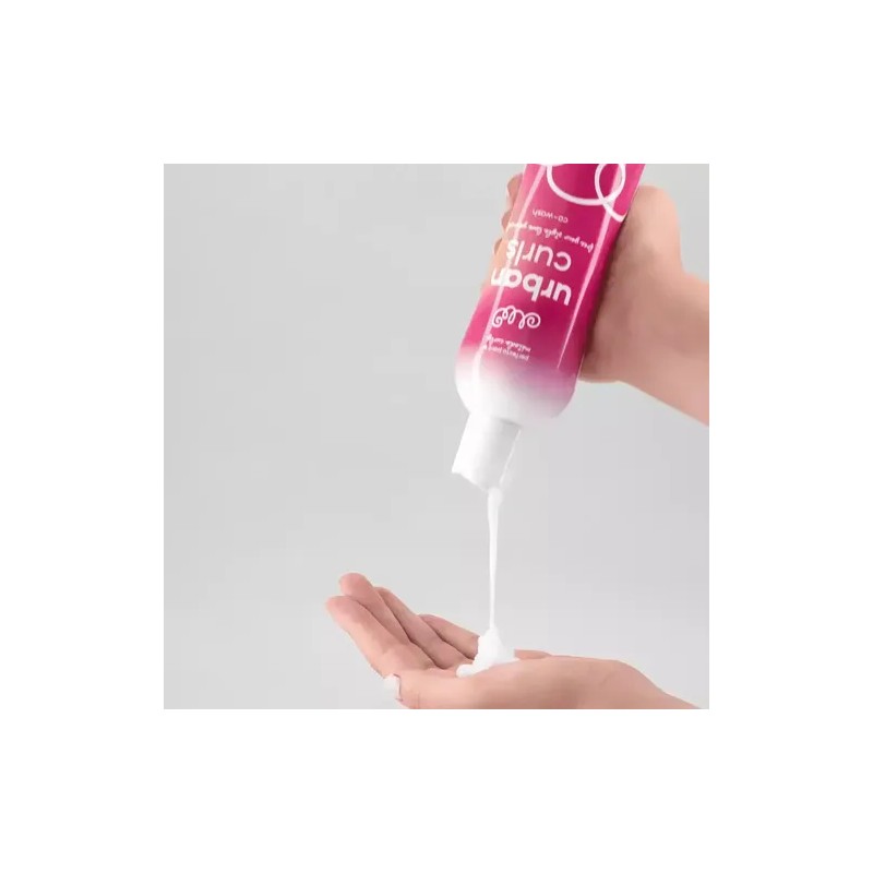 Shampoo Co-wash Para Cabello Rizado y Ondulado Urban Curls Sin