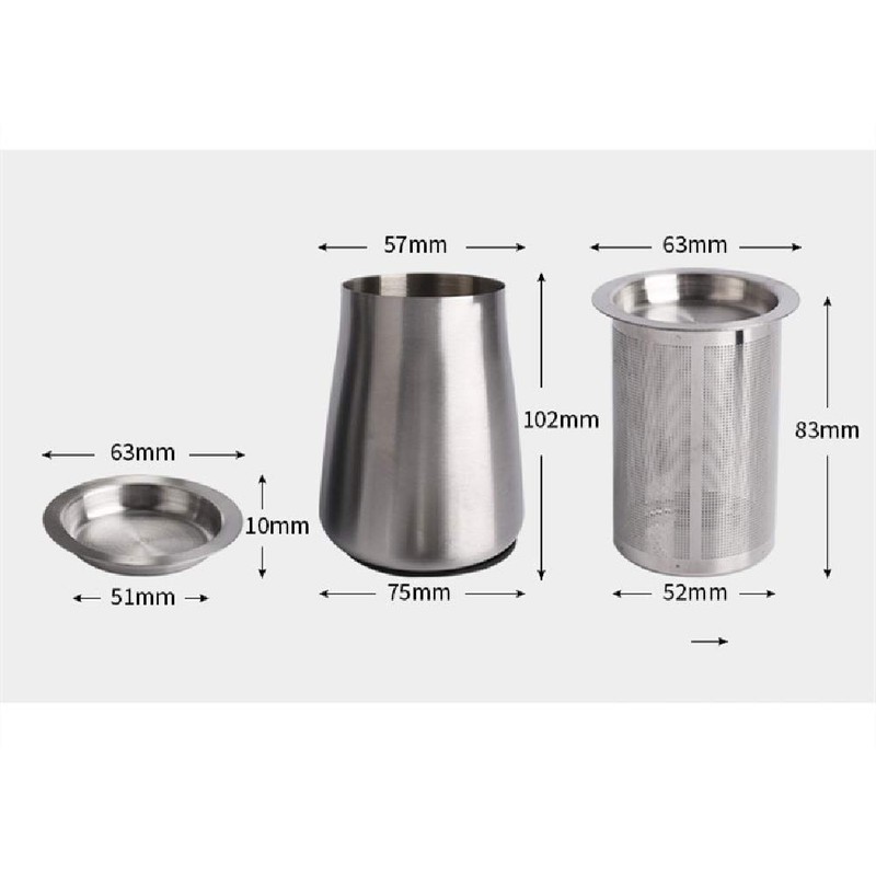 ComfZtar Coffee Sifter and Sieve - Fine Mesh Stainless Steel
