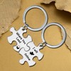 2 Pcs Mother Daughter Matching Keyring Set Mothers Day Birthday