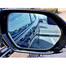 DIY / Sample Kit - Anti-Glare Side-View Mirror Tint - Deminsions: 3" x 4" inches