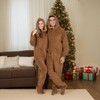 Footed Pajamas - Teddy Bear Adult Hoodie Chenille One Piece