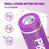 PKCELL 12 Pack ER14505 3.6V Lithium Battery 2400mAh AA Lithium