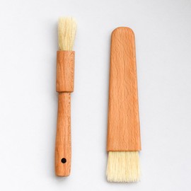 PRETYZOOM BBQ Marinade Brush Craft Brush Pastry Brush Bristles Brush Painted Brush Wood