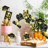 ChristmaxStore 30 Pack Graduation Decorations for Class of 2025-golden and