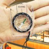 Juego de brújula orientadora de 12 piezas, impermeable, brújula de