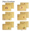 Christmas Writing Paper with Envelope Set, 24 Pieces Christmas Writing