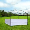 Two Half Walls 2pcs Half Sidewall Sunwall Panel Wall for
