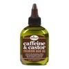 Difeel Aceite capilar premium con cafeína y ricino para un