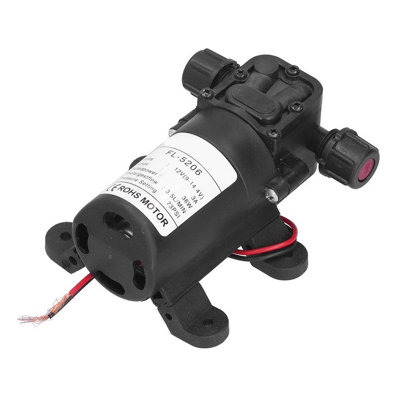 12V 36W Diaphragm Pump Double Thread Mini High Pressure DC