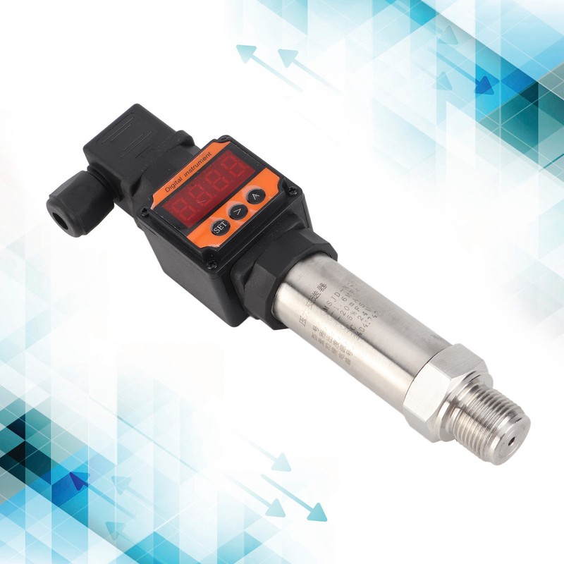 Pressure Transmitter 0‑1.6Mpa Digital Display Transducer Sensor 4‑20mA Output OMSJD‑XQYHX‑01