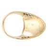 Brass Archery Thumb Ring Portable Finger Protector with Anti Lost