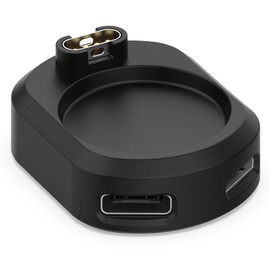 Compatible with Garmin Approach S70 USB C Charger Dock, LOKEKE Portable USB Type C/Micro USB B Charger Charging Dock Compatible with Garmin Approach S70 / Epix Pro/Venu 3/3S / Vivoactive 5