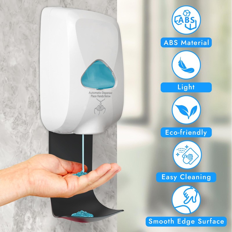 ZIOZERTT 5PCS Dispenser Drip Tray Wall Mount Soap Dispenser Bracket,