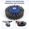 EXLECO M14 Round Brush Nylon Brush Sanding Brush for Angle