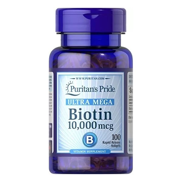 Puritan's Pride Biotin 10 000 Mcg 100 Soft