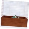 Ciieeo Wood Crate Storage Box Office Organizer Box Multi-functional Storage
