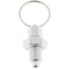 POFET 5pcs Stainless Steel Non Lock-Out Indexing Plunger with Pull