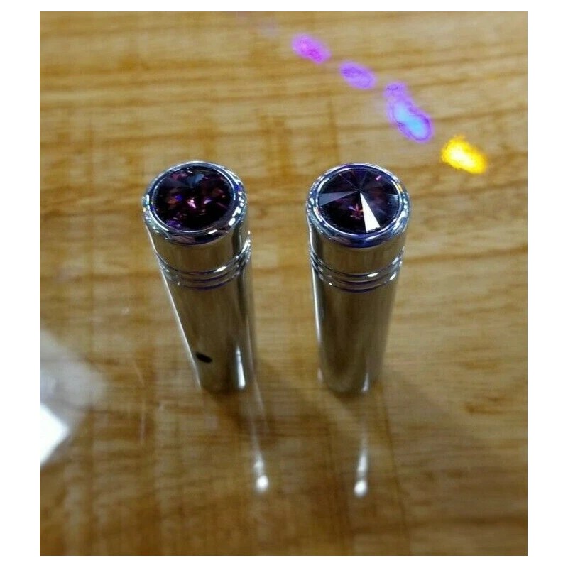 Kenworth Toggle switch extension 2 1/4" purple jewel chrome aluminium