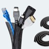 Cable Storage Sleeve, Braided Cable Cover, Cord Cover, DIY Cutable,