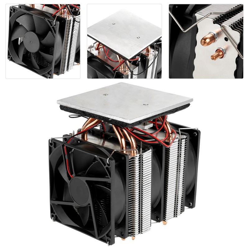 Semiconductor Refrigeration Cooling Device Thermoelectric Cooler 12V 10A DIY Mini